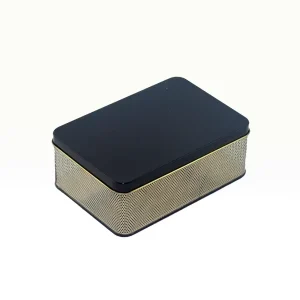 Factory Direct Custom Metal Rectangle Packaging Tin Box