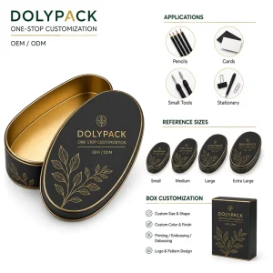 Factory Direct Custom Printed Food Tin Box With Lid for Cookies, Biscuits, Snacks, and Gifts