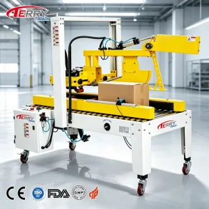 Factory Direct Easy to Operate High Speed Fully Automatic Box Case Sealer Machine for Packaging Line