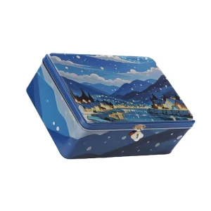 Factory Direct Eco-Friendly Custom Rectangular Combination Lock Metal Gift Tin Box for Storage and Packaging