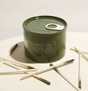 Factory Direct Leak Proof Candle Tin Can with Pull Ring 4oz 6oz 8oz 10oz 12oz 16oz Metal Can with Plug Lid 85x55mm