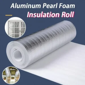 Factory Direct Pearl Cotton Window Insulation Film Double Sided Aluminum Foil Heat Insulation Roll Industrial Design Style