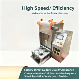 Factory Direct Plastic Sealing Machine for Bags, Cups, and Trays