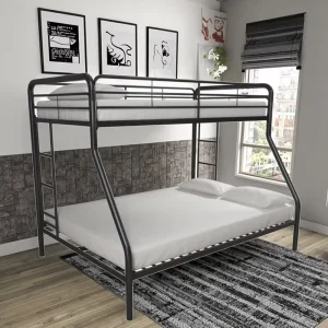 Factory Direct Sale Metal Bunk Bed Twin Twin Optional Triple Bunk Bed Configuration Durable Modern Stylish Hospital Hotel