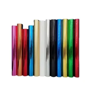 Factory Direct Sale Metallic Color Heat Transfer Film Hot Stamping Foil Gold for Paper
