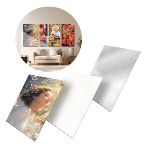 Factory Direct Sales Customized Metal Board Aluminum Sublimation Blanks Metal Sheet for Photo Printing