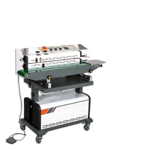 Factory Direct Sales LF1080 Automatic Continuous Vacuum Sealing Machine with Nitrogen Gas Filling Flush Sealing Machine