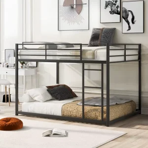 Factory Direct Sales Staff Metal Single Beds Metal Frame Bunk Beds Are Noiseless and Easy to Assemble