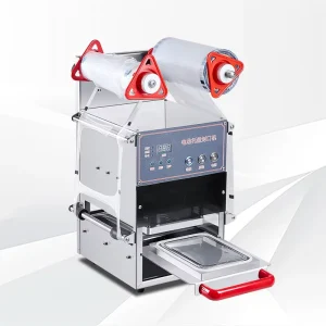 Factory Direct Semi-Automatic 304 Stainless Steel Tray Sealing Machine for Meat, Vegetables, and Food Preservation