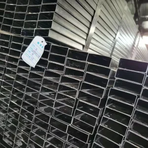 Factory Direct Supply Metal Steel Pipe Hot Dipped Galvanized Square and Rectangular Hollow Iron Pipe Welded Steel Pipe Tube