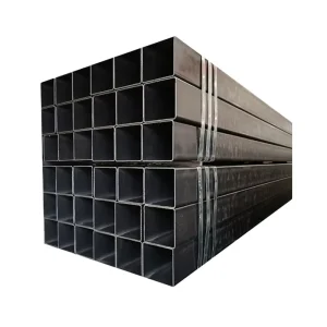 Factory Directly 10*10 to 100*100 Iron 2.5×2.5 Square Steel Pipe Hollow Galvanized Steel Metal Tube Pipe