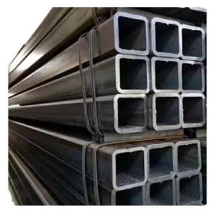 Factory Directly Q195 25*25 Furniture Square Black Hollow Steel Metal Tube
