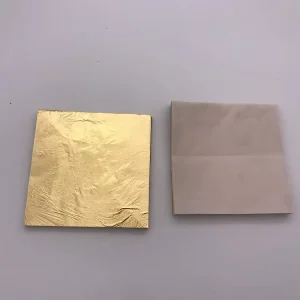 Factory Directly Traditional Metal Crafts Print Gold Foil