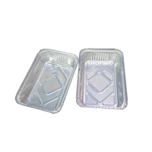 Factory Disposable Aluminium Takeaway Foil Trays with Lids