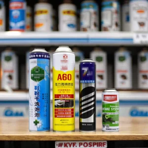 Factory Empty Tinplate Aerosol Can for Car Care Shine and Brake Pad Cleaner
