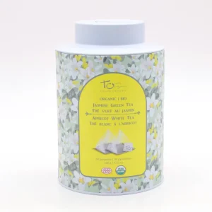 Factory Food Grade Round Metal Tin Luxury Loose Jasmine Tea Tin Tea Box Container Packaging Tea Cans for Tea