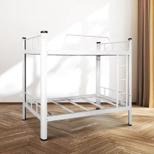 Factory Free Sample 2 Layer Bunk Bed Iron Metal Tube