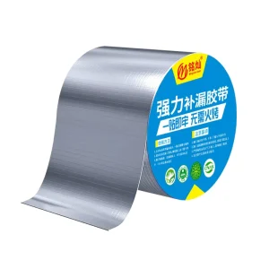 Factory Heavy-Duty Single-Sided Heat-Resistant 5m Aluminum Foil Waterproof Butyl Tape for Roof and Wall Seam Sealing