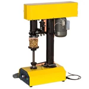 Factory Low Price Round Can or Jar or Aluminum Beer Can Sealing Machine tin Can Sealing Tinplate Screw Capping Machine Mini Type