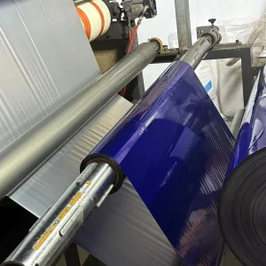 Factory Manufacturer Silver Metallized PET Coated PE Aluminum Foil for Thermal Insulation