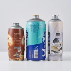 Factory Metal Cans Price Round Empty Metal Bottles Food Grade Material Beer Kegs Liquor Bottles