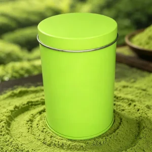 Factory Multi-Size Customized Round Metal Tea Tin with Double Airtight Lids for Coffee, Dog Food, and Oatmeal
