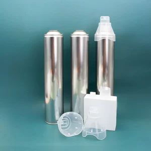 Factory OEM 300ml 350ml 400ml 500ml Empty Oxygen Aerosol Can Portable Metal Aerosol Tin Can for Medical Oxygen Gas Packaging