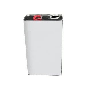 Factory Price 500ML 1L 5L Square Tin Cans Empty Metal Rectangle Tin Can for Paint Petrol Oil Chemical Use