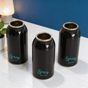 Factory Price Empty Tinplate Aerosol Can with Valve for Chemical Use Custom Cylinder Metal Spray Container