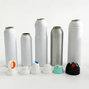 Factory Price ODM Custom 500ml Aluminium Aerosol Can Empty Metal Bottle for Chemical Coating Spray Valve Included