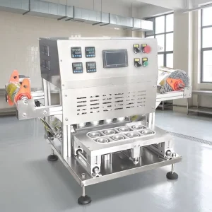 Factory Sale Semi automatic Ready Meal Tray Sealing Machine with MAP
