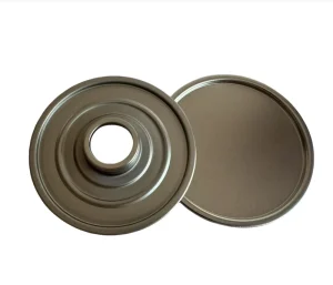 Factory Sales Tinplate With Flower Lid 83mm 73mm 99mm Custom Printing Logo Tinplate Paint Bucket Lid