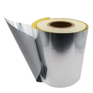 Factory Self Adhesive Glossy Golden Aluminium Foil Sticker Metal Paper Sheet Jumbo Rolls