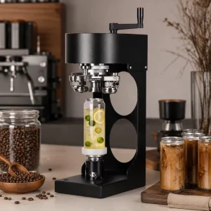 Factory Semi-Automatic Non-Rotating Manual Soda and Beer Can Seamer and Bottle Sealer