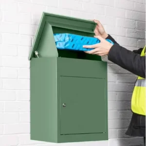 Factory Stainless Steel Metal Mailbox Box Galvanized Steel Apartment Smart Parcel Box