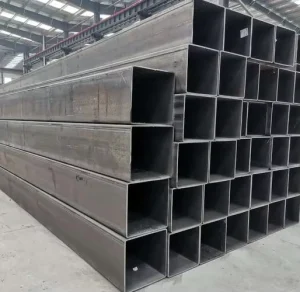 Factory Straight Q235B Hot Rolled Alloy square Tube EN10219 100*100*3 High Strength Deformation Resistance Strong Weldability