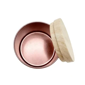 Factory Supply Empty Metal Round 2oz 4oz 8oz 10oz Tin Candle Can Box Container Seamless Candle Tin with Lid