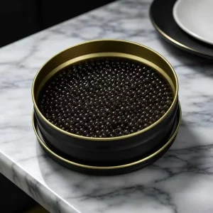 Factory Supply Food-Grade Recyclable Reusable Tinplate Caviar Storage Jar for Home or Commercial Use