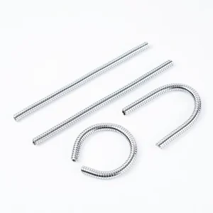 Factory Supply Shape Holding Gooseneck Tube Chrome Plated Flexible Pipe Bendable Universal Silicone Coated Metal Hose