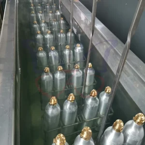 Factory TPED DOT 0.6L Aluminum CO2 Cylinder 425g Refillable Soda CO2 Tank for Soda Beverage