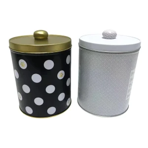 Factory Tinplate Round Tin Can for Food Custom Cookie Cans