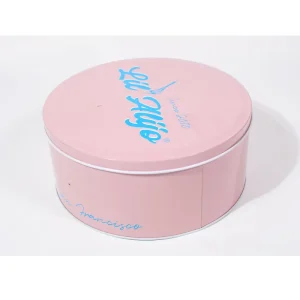 Factory Wholesales Custom Metal Tinplate Tin Box Offset Printing Cake Candy Biscuit Cookie Packaging Containers