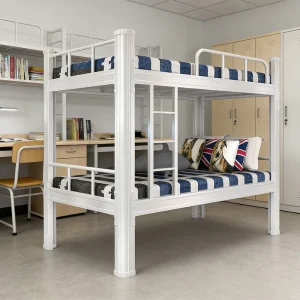 Factory’s Double Twin Bunk Bed Stackable Separable Metal Beds With Metal Bed