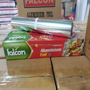 Falcon Brand Small Aluminum Foil Roll Width 30cm 45cm Thickness 11 12 13 14 15 16 17 18 Micron Length 61.93 Meters