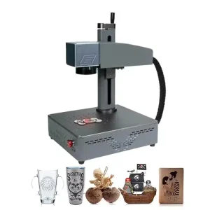 Fast Speed 20W Fiber Lazer Printing Machine Laser Printer Machine Marking Laser Machine Engraving Machine for All Metals Jewelry