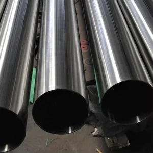Ferritic Grade 430 Stainless Steel Pipe Welded Plain SS Tube BA Finish Solid Round Metal Tubing for Car Exhaust and Home