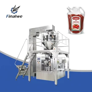 Finalwe Low Noise Stable Running Multi Spec Spout Pouch Liquid Integrated Packing Machine