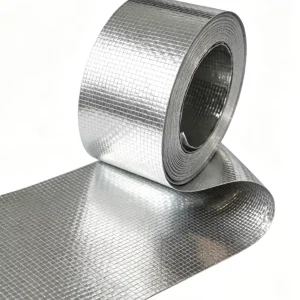 Fireproof Aluminum Foil-Coated Flame-Retardant Fiberglass Fabric, Alkali-Free Twill Woven