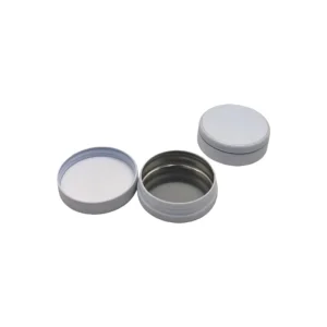 Fixed Move Metal Cans for Tinplate Food Packaging Cylinder Shape Screw Cap 200ml Capacity Customized Color Chewing Gum Milk