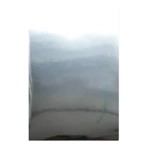 Flexography 80Gsm Soft Metal Silver Aluminium Foil Film Self Adhesive Backed Paper Sheet